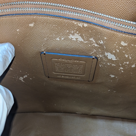 Coach | All White Pebbled Leather Carryall Tote Bags Classic & Timeless Bundle - Picture 9 of 9